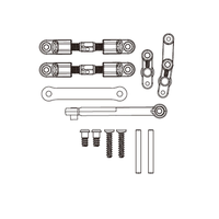 MJX 14210 1/14 RC Car Spare Parts 14430C Steering Drive Assembly