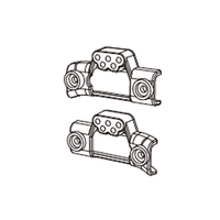 MJX H12Y H12P Front Shock Absorber Frame Original Parts P12Y08