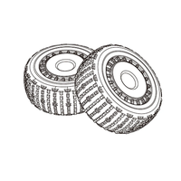 MJX M162 Orignal RC Car Wheel Tire 16300M2 16300C Parts