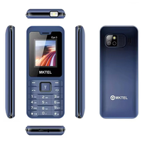 MKTEL OYE 3 GSM 1.77 Inch Dual SIM Dual Standby 1800mAh FM Big Buttons Fast Quick Torch Loud Speaker Mobile Phone