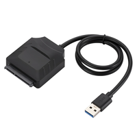 MnnWuu SSD HDD USB 3.0 to SATA Converter Cable Hard Drive Converter Adapter Support 2.5 / 3.5 HDD SSD