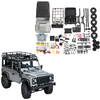 MNRC MN99S KIT 1/12 4WD RC Car DIY Unassembled for Land Rover Rock Crawler LED Light Climbing Off-Road Truck Vehicles Mo