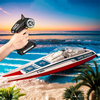 Mobee YK25-002 RTR 2.4G RC Boat Speedboat Waterproof LED Light Dual Motors Remote Control Ship High Speed Vehicles Model