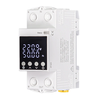 MOES 80A WiFi Tuya Smart Circuit Breaker Alarm Threshold Set Electricity Monitor V0 Fireproof Retardant APP Control With