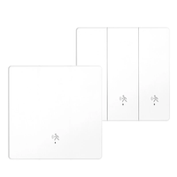 MOES SVL01-Z Tuya Zigbe Smart Human Presence Switch 10GHz mmWave Radar Detection Timing Function Wall Light Voice Contro