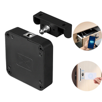 MOES Tuya bluetooth Smart Cabinet Lock App Remote Control IC Card Keyless Entry Unlock Door Locker 250 Users Auto Lock S