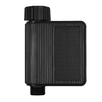 MOES Tuya Smart Home Wifi Timed Irrigation Water Valve IP65 Waterproof with Brass Inlet Solar Powered Irrigator Smart Li