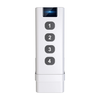 Moes Tuya Smart Zigbee3.0 Scene Switch 4 Gang 12 Scenes Remote Tuya Zigbee3.0 Hub Required No Control Devices Limitation