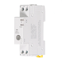 MOES Tuya WiFi Smart Circuit Breaker 40A Alarm Threshold Set Electricity Monitor Voice Control with Alexa Google Assista