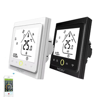 MOES Tuya WiFi Water/Electric Floor Heating Thermostat Gas Boiler Temperature Touch Panel Controller Smart Home Voice Co