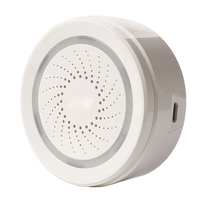 MOES Tuya WiFi/ZigBee3.0 Smart Sound and Light Siren Sensor 90dB Smart Life Siren Home Security System Tuya Gateway Hub