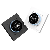 Moes Tuya Zigbee3.0 Smart Knob Thermostat with LED Digital Display Water Heating/Electric Heating/Gas Boiler APPRemote