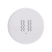 MOES Zigbee3.0 Tuya Smart Vibration Tilt Sensor Real-Time Monitoring XYZ Axis Detection Motion Shock Alarm for Door Wind