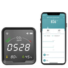 MoesHouse Tuya WiFi Smart Home Temperature Humidity Sensor Air Quality Carbon Dioxide Detector with LED Color Display Al