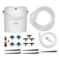 MoesHouse Tuya WiFi Watering Pump Timer Device Irrigation System Garden Tools Sprinkler Wired Design Auto Mode Manual Ap