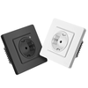 MoesHouse Tuya Zigbe Smart Wall Socket 16A 3500W APP Remote Timer Energy Monitor Voice Control with Alexa Google Assista