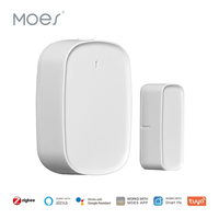 MoesHouse Tuya ZigBe Smart Window Door Gate Sensor Detector App Remote Control Smart Home Security Alarm System