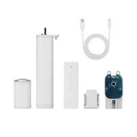 MoesHouse Tuya ZigBee3.0 Curtain Motor with Lithium Battery Rechargeable Removable with Remote Control Work With Alexa G