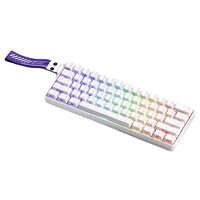 MONSGEEK FUN60 Ultra Mechanical Gaming Keyboard Magnetic Switch CNC Aluminum Tri-mode 61 keys 8K RT0.01 ARGB Low Delay P