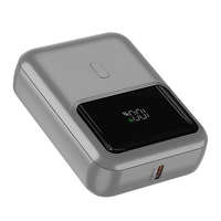 MORBEST P020 22.5W 10000mAh Power Bank Digital Power Display External Battery Power Supply with 1 Input & 2 Outputs Fast