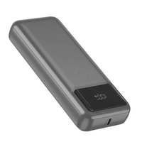 MORBEST P021 22.5W 20000mAh Digital Display Power Bank External Battery Power Supply with 1 Input & 2 Outputs Fast Charg