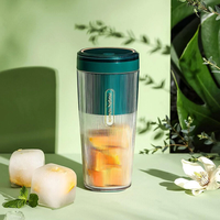 Morphy MR9800 300ml Portable Food Mixer 2400mah Outdoor Sports Office Mini Juice Milkshake Mixer 300ml Rechargeable Juic