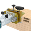 Mortising Jig for 65mm Trimming Machine 2 In 1 Slotting Bracket Invisible Fasteners Punch Locator Linear Track Woodworki