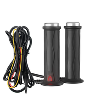 Motorcycle Heated Handlebars 5+1 Gear Adjustable With Memory Function Electric Heating Handle With Switch Waterproof