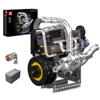 Mould King 10215 / 10216 / 10224 / 10225 / 10226 Technical MotorizedValkyrie V12 / V8 FE Supercar Engine Building Bloc