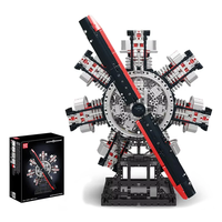 Mould King 10233 Technical Car Engine Model Motorized Radial Aviation Building Block Brick Assembly Kit 3089PCS Kids Toy