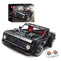 Mould King 13082 Technical Car Building Block The Motorized MOC-34316 Off-Road Pickup Truck Assembly Kit 3695PCS Kids Ch