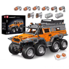 Mould King 13088 13089 Technical Car Toys The RC Avtoros Shaman 8x8 Building Block Assembly Kit Vehicle Brick Set Kids C