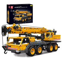 Mould King 17058 Technical Car Building Block Mechanical Crane Model Assembly Truck Brick Enginerring Toys Kids Christma