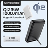 MOVESPEED MSP03 QI2 3-in-1 15W Magnetic Wireless Power Bank 30W 10000mAh External Battery Power Supply with 1 Input & 2