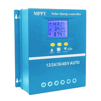 MPPT Solar Controller 12/24/36/48V Automatic Identification Intelligent Photovoltaic System Solar Charging Controller