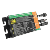 MPPT Solar Grid Tie Micro Inverter 300W for Balcony Power Plant DC18V-50V to AC110V-230V 50HZ/60HZ Solar PV Waterproof I