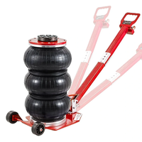 Mudiro Air Jack 3 Ton 6600 lbs / 5 Ton 11000 lbs Air Bag Jack with Six Steel Pipes 15.75 inch/400 mm / 18.5 inch/470 mm