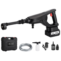 MUDIRO M-BW1 3500W Cordless Pressure Washer with 4.0Ah Batteries, 220Bar 1.32 GPM Brushless Motor Portable Pressure Washe