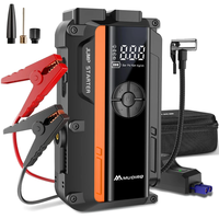 Mudiro M-JA1 Car Jump Starter with Air Compressor 4000A Peak 150PSI Tire Inflator 12V Portable Power Pack for Gas Diesel