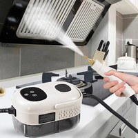 Multi-Function Digital High-Temperature Steam Cleaner Touch Screen Portable Multi-Purpose Deep Cleaning Steam Cleaner fo