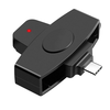 Multi-function Smart Card Reader Type-C CAC Card Government ID National ID Online Banking Digital Signature Compatible w