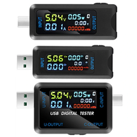 Multi-function USB Voltage Current Test Meter Digital IPS Display Capacity Tester Power Tester Digital Voltmeter Electri
