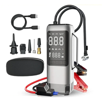 Multi-functional 6 in 1 Car Emergency Starter and Vacuum Cleaner Portable Air Compressor Inflator Pump Mobile Power Boos