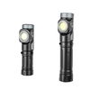 Multi Functional Strong Light Clip-on Headlight Magnetic Rotating L-shape Flashlight Work Light Magnetic Tail Outdoor Po