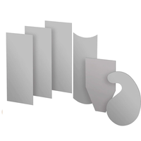 Multi-Shaped Scraper Burnisher Set Scrapers High Hardness for Woodworking Polishing Scrap