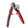 Multi-Size Hole Puncher 2/2.5/3/3.5/4/4.5mm Stainless Steel Professional Leather Punching Tool For DIY Cardboard Plastic