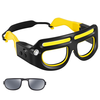 Multifunction Glasses Lamp Rechargeable Headlamp Ultra Light Design For Outdoor Cycling Fishing Climbing Repair Light