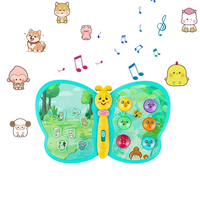 Multifunctional Electric Interactive Musical Moth Toddlers Baby Educational Sound and Light Children