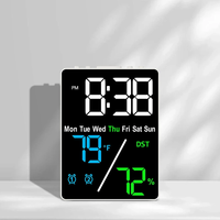 Multifunctional Electronic Clock With Simple Setting Of Temperature And Humidity USB Digital Temperature Humidity Vertic