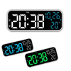 Multifunctional LED Clock 12/24H Digital Wall Alarm Clock LED Temperature Date Display Week Night Mode Table Clock Minim